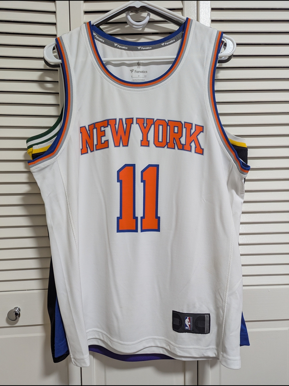 Fanatics New York Knicks #11 Jalen Brunson White NBA Jersey